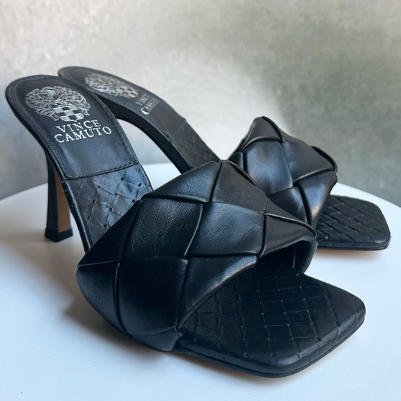 🌸VINCE CAMUTO🌸 Brelanie Woven Slide Dress Sandals Size: 5.5 - Picture 8 of 12
